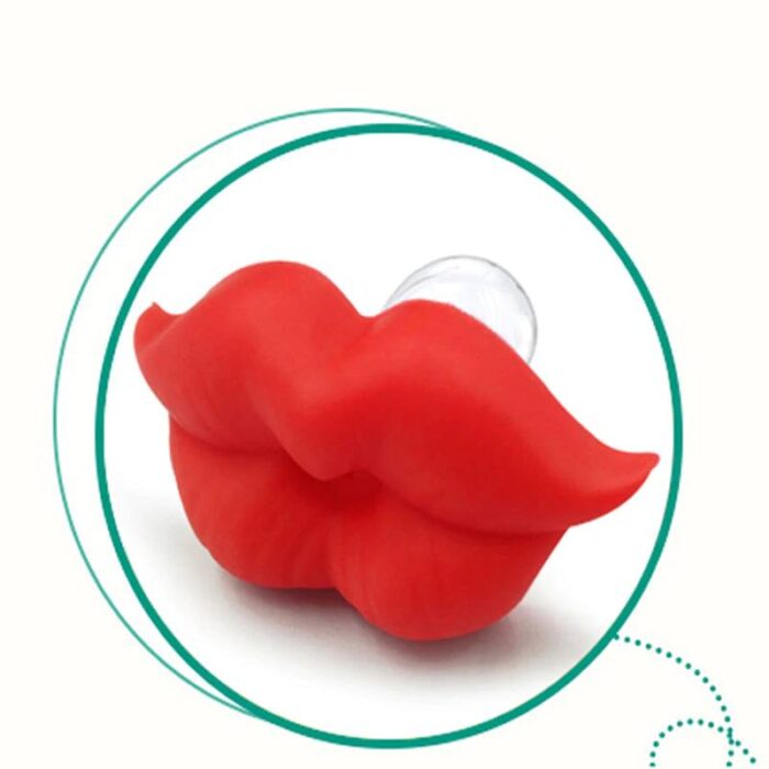 Red Kiss Pacifier