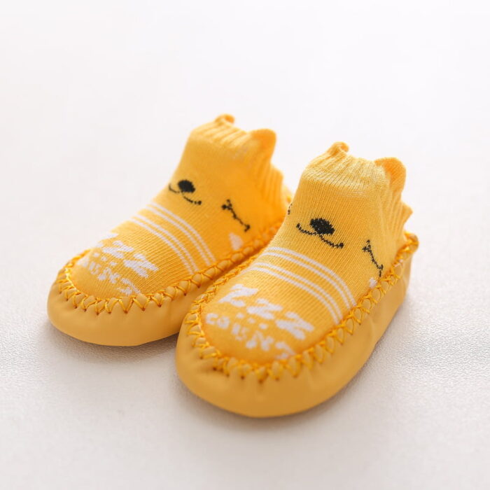 yellow shoe socks